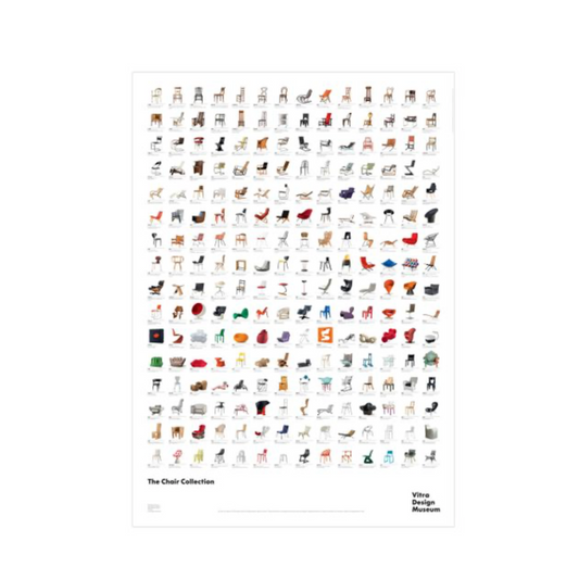 VITRA / The Chair Collection Poster