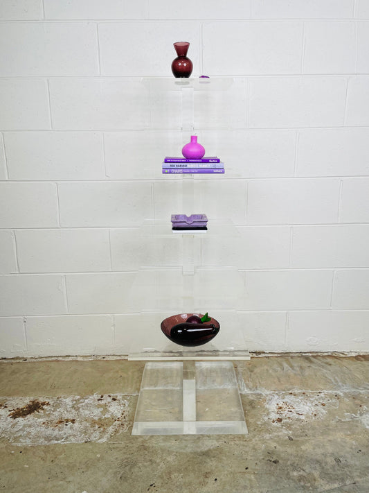 Perspex 6 tier iceberg shelf