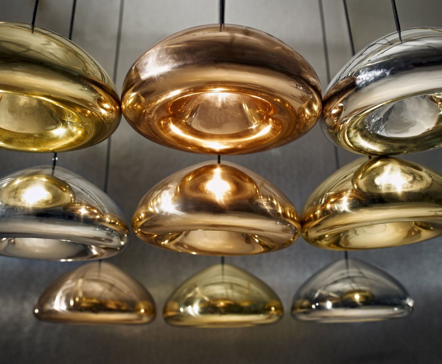 TOM DIXON / The Void LED Brass Pendant