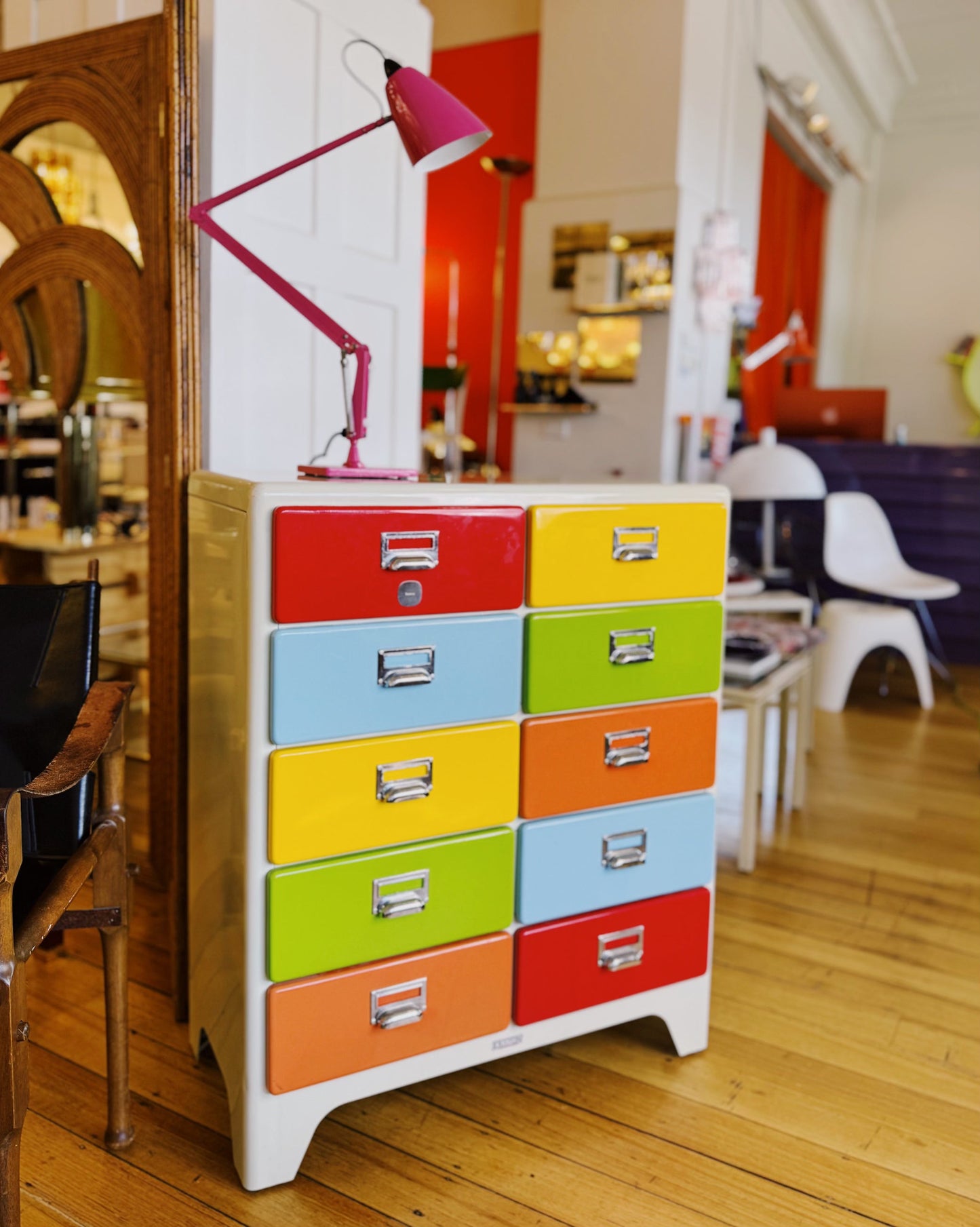 DULTON / 2 Column x 5 Tier Rainbow Drawers Designed by Yasu Sasamoto