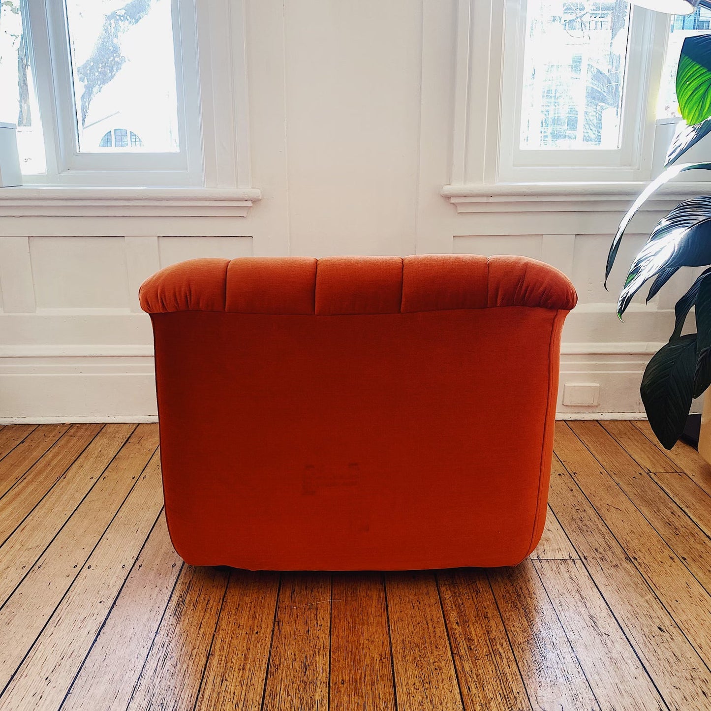 FEATHERSTON / Numero VII Rust Orange Sofa Chair