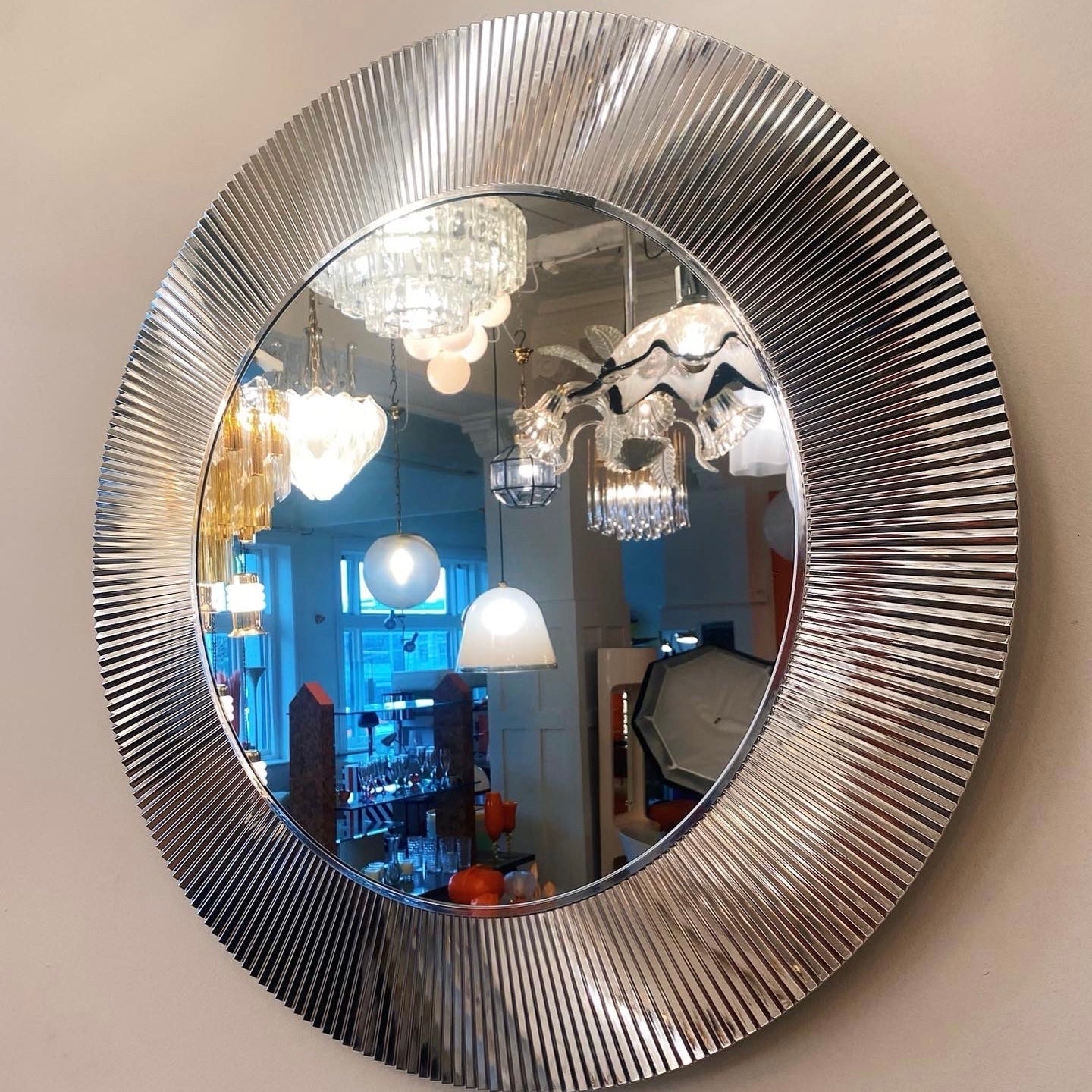 KARTELL / All Saints Metallic Chrome Mirror by Ludovica + Roberto Palomba