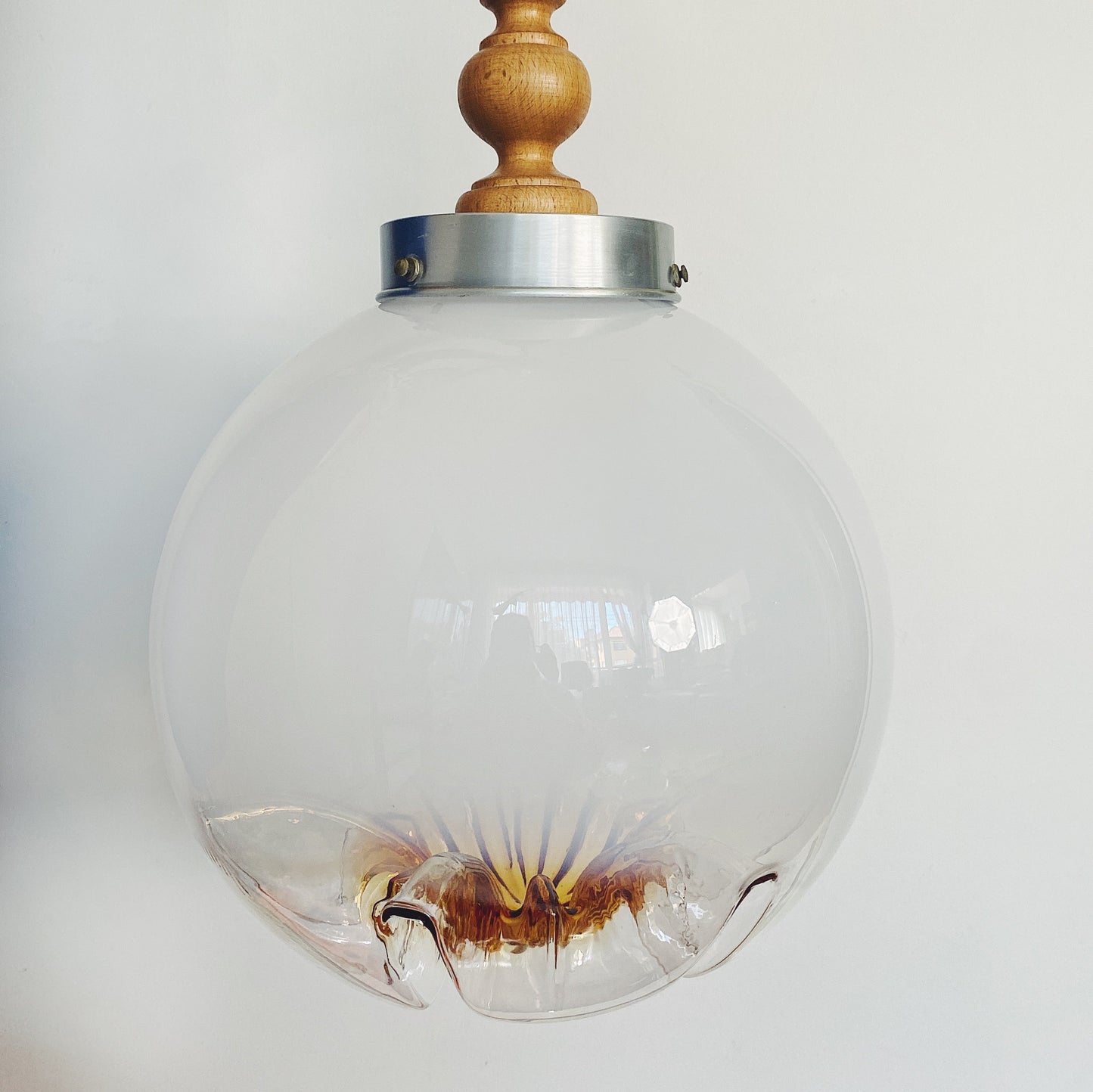 FANTASY #256 / Mazzega Murano XL Glass Pendant