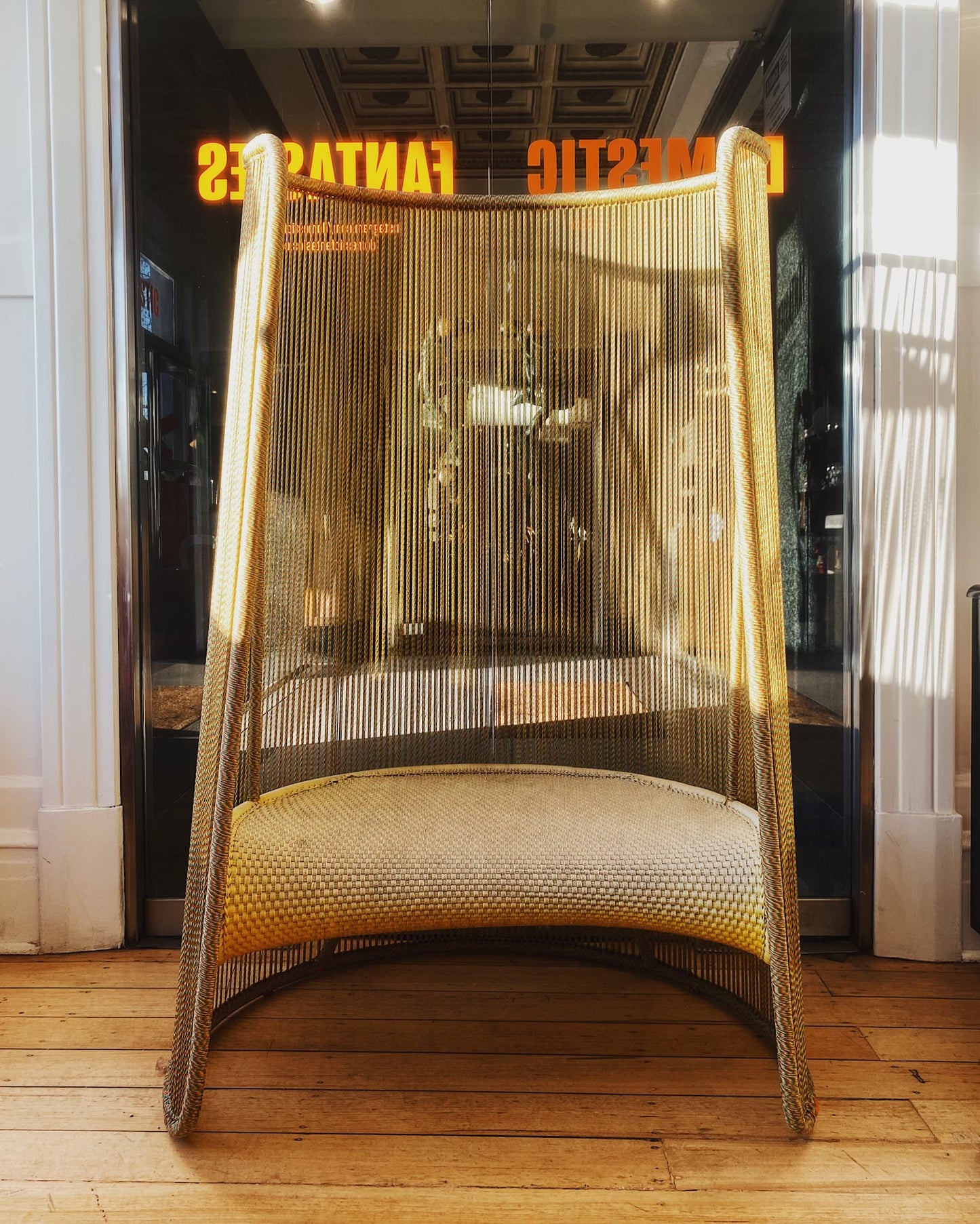 MOROSO / Husk High Armchair by Marc Thorpe