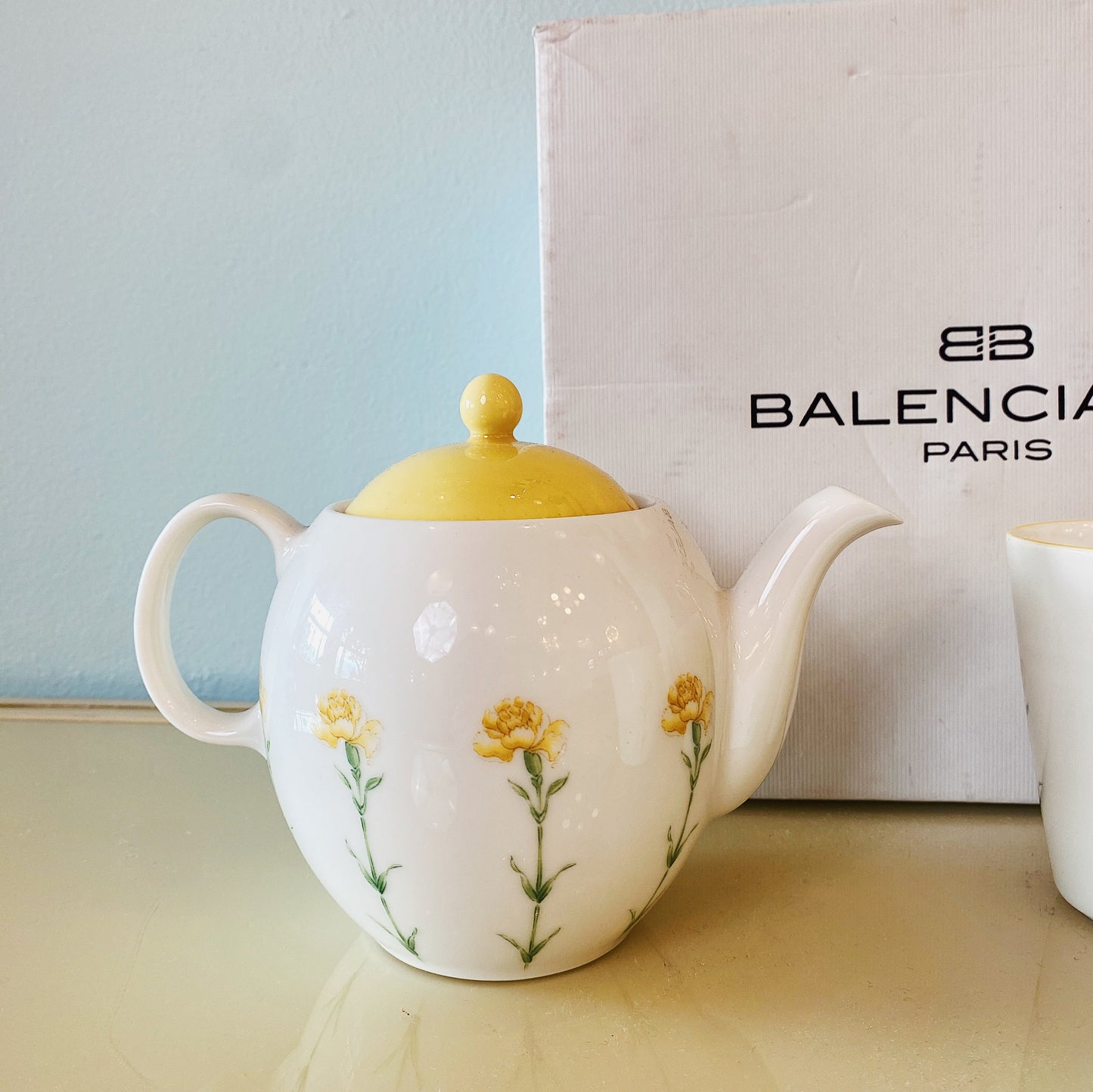 BALENCIAGA / Rare Japanese Floral Tea Set