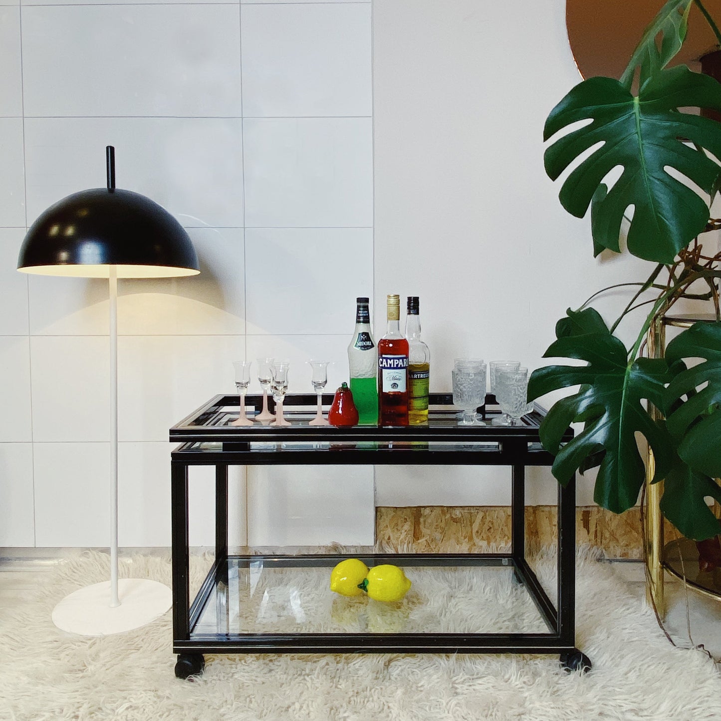 FANTASY #116 / Pierre Vandel Black Drink Cart