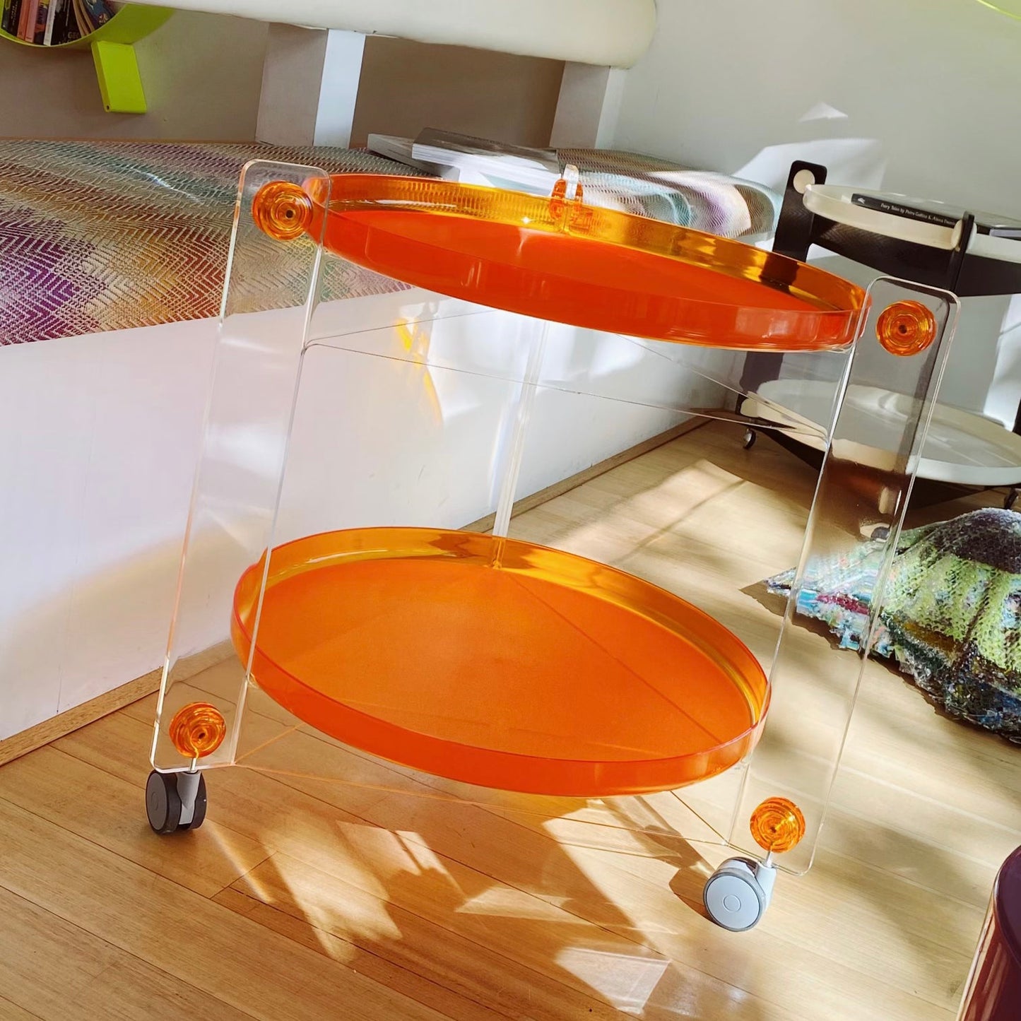 FANTASY #287 / Brand New Fratelli Guzzini Mandarin Drink Trolley