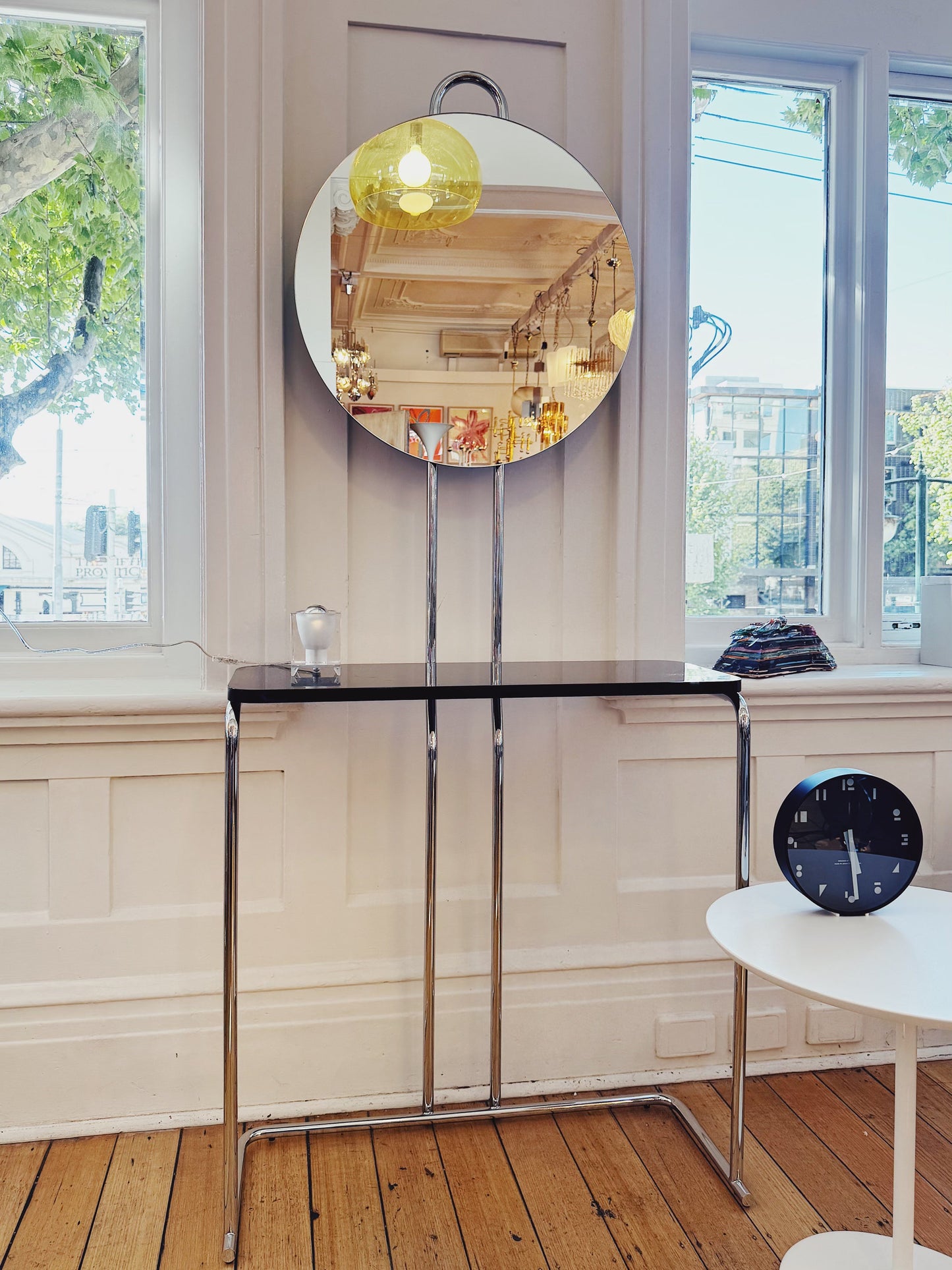 WOLFGANG HOFFMANN / Italian Console with Mirror