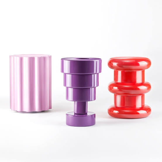 KARTELL / Purple Calice Vase By Ettore Sottsass