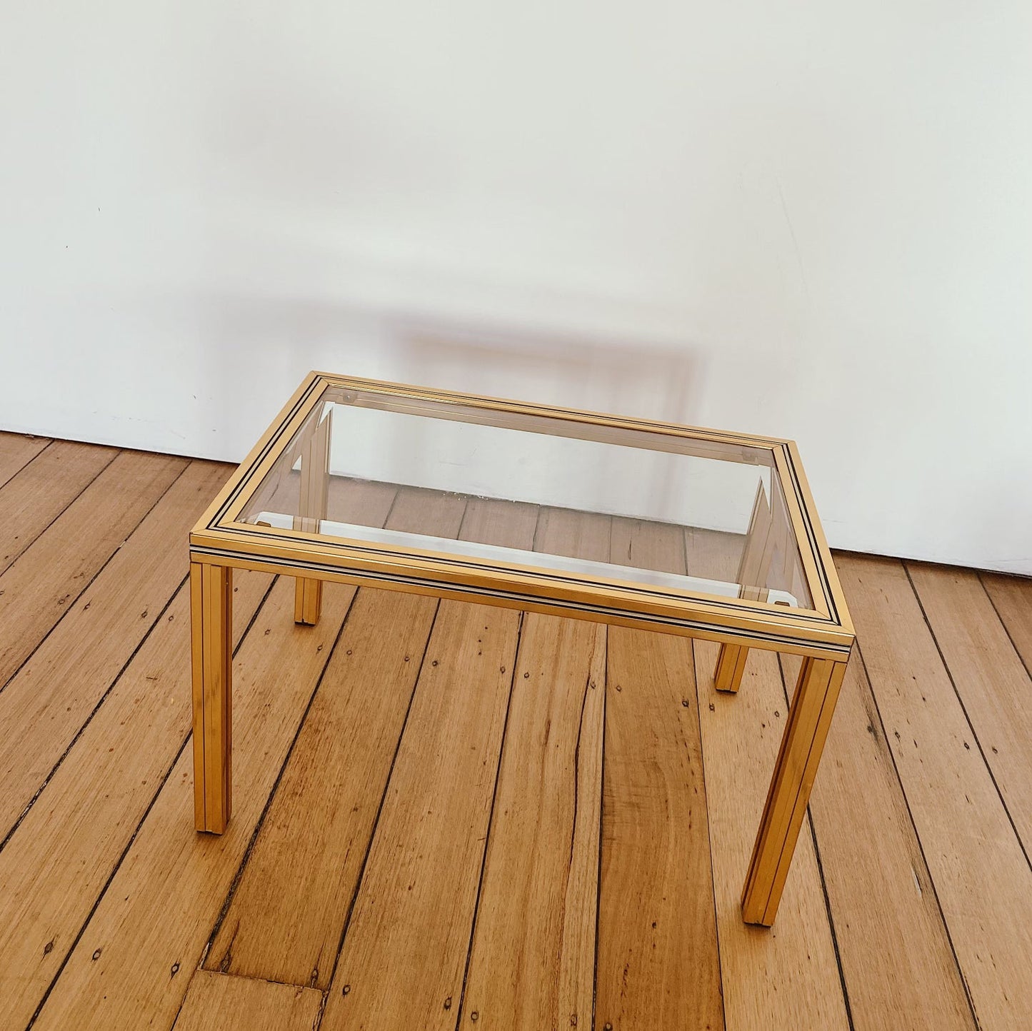 PIERRE VANDEL PARIS / Trio of Gold Nesting Tables