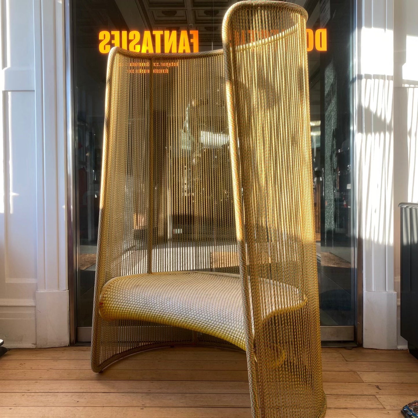 MOROSO / Husk High Armchair by Marc Thorpe
