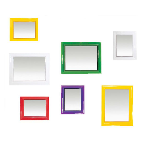 KARTELL / Francois Ghost Mirror by Philippe Starck - Red