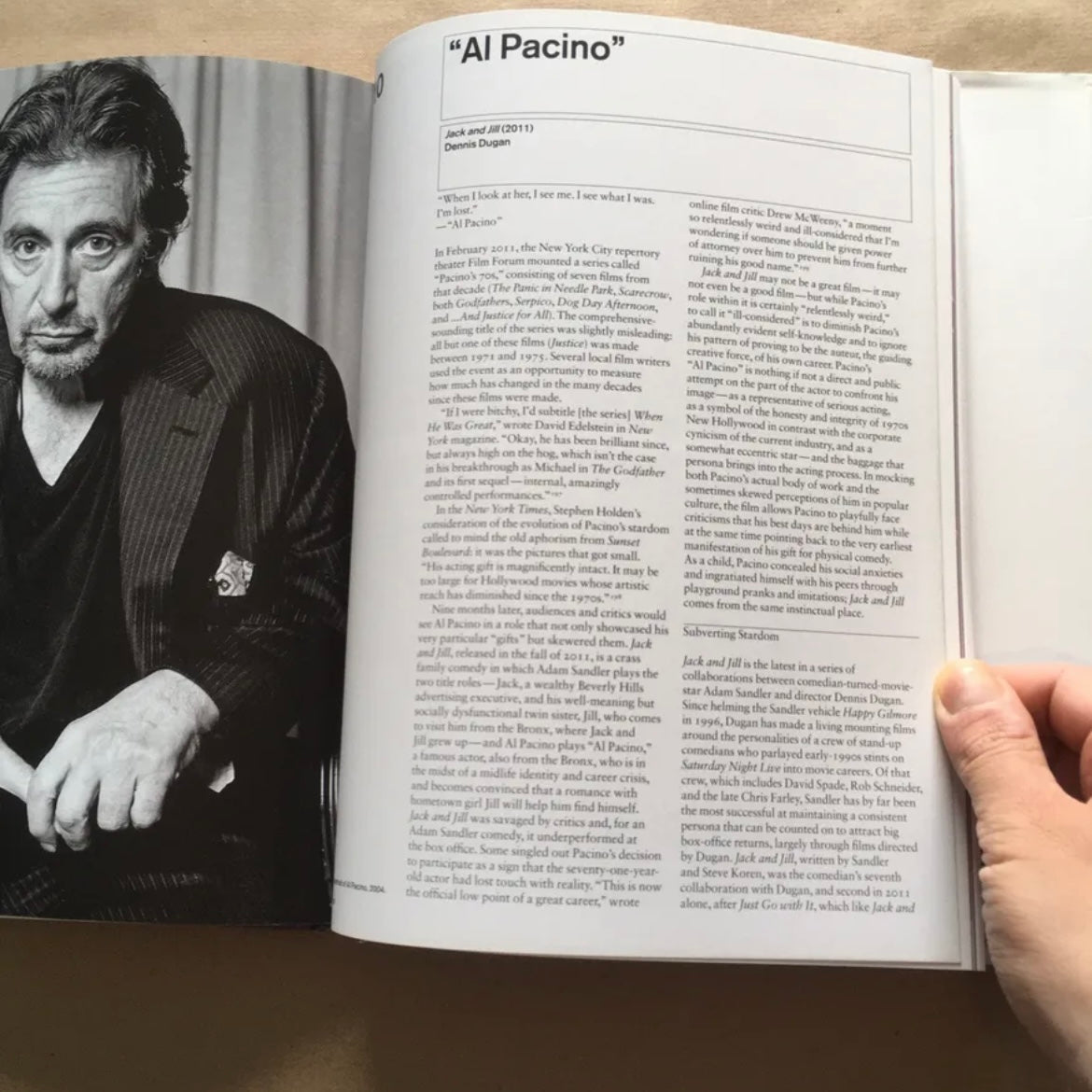 PHAIDON / Anatomy of an Actor: Al Pacino by Karina Longworth