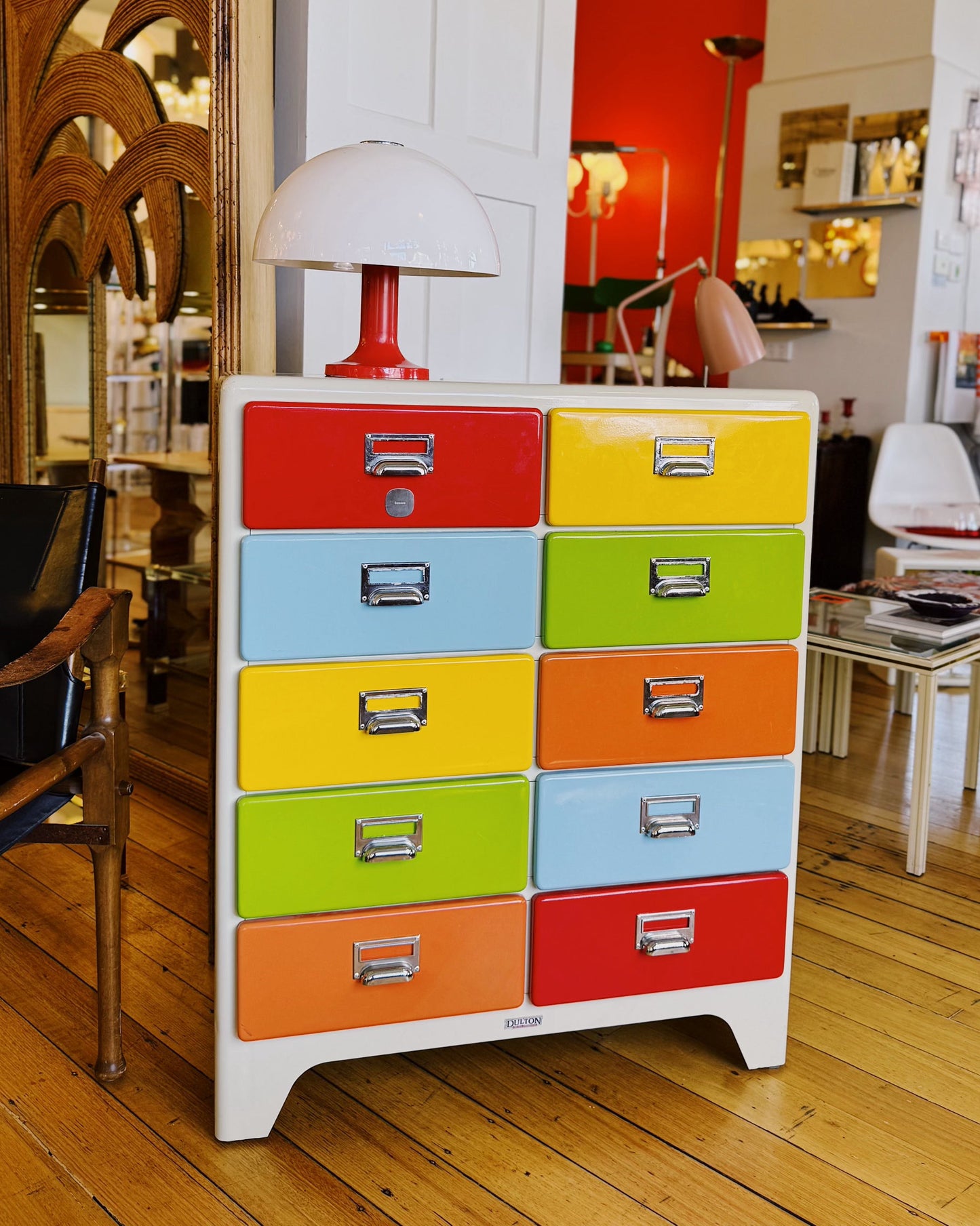 DULTON / 2 Column x 5 Tier Rainbow Drawers Designed by Yasu Sasamoto