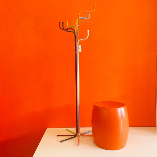 VINTAGE / Vintage Rainbow Coat Tree in the style of Fritz Hansen
