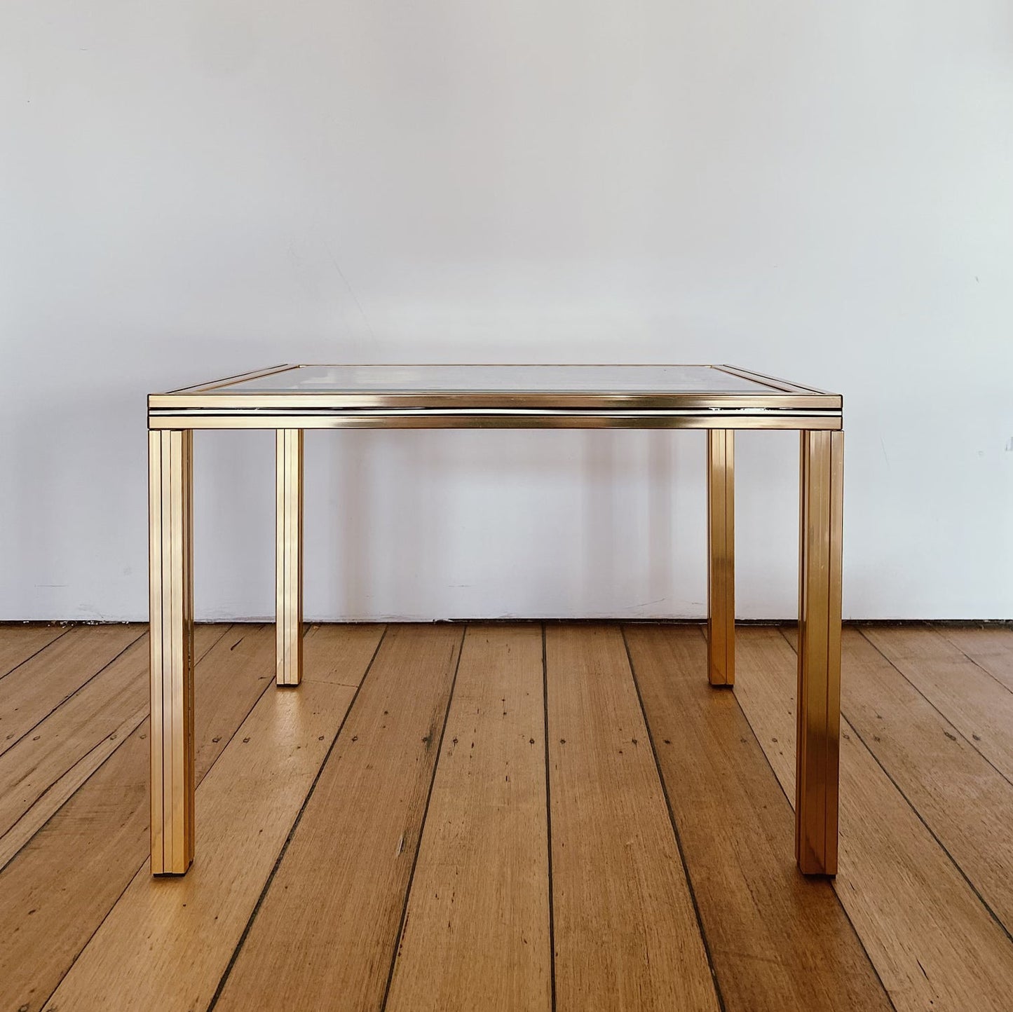PIERRE VANDEL PARIS / Trio of Gold Nesting Tables