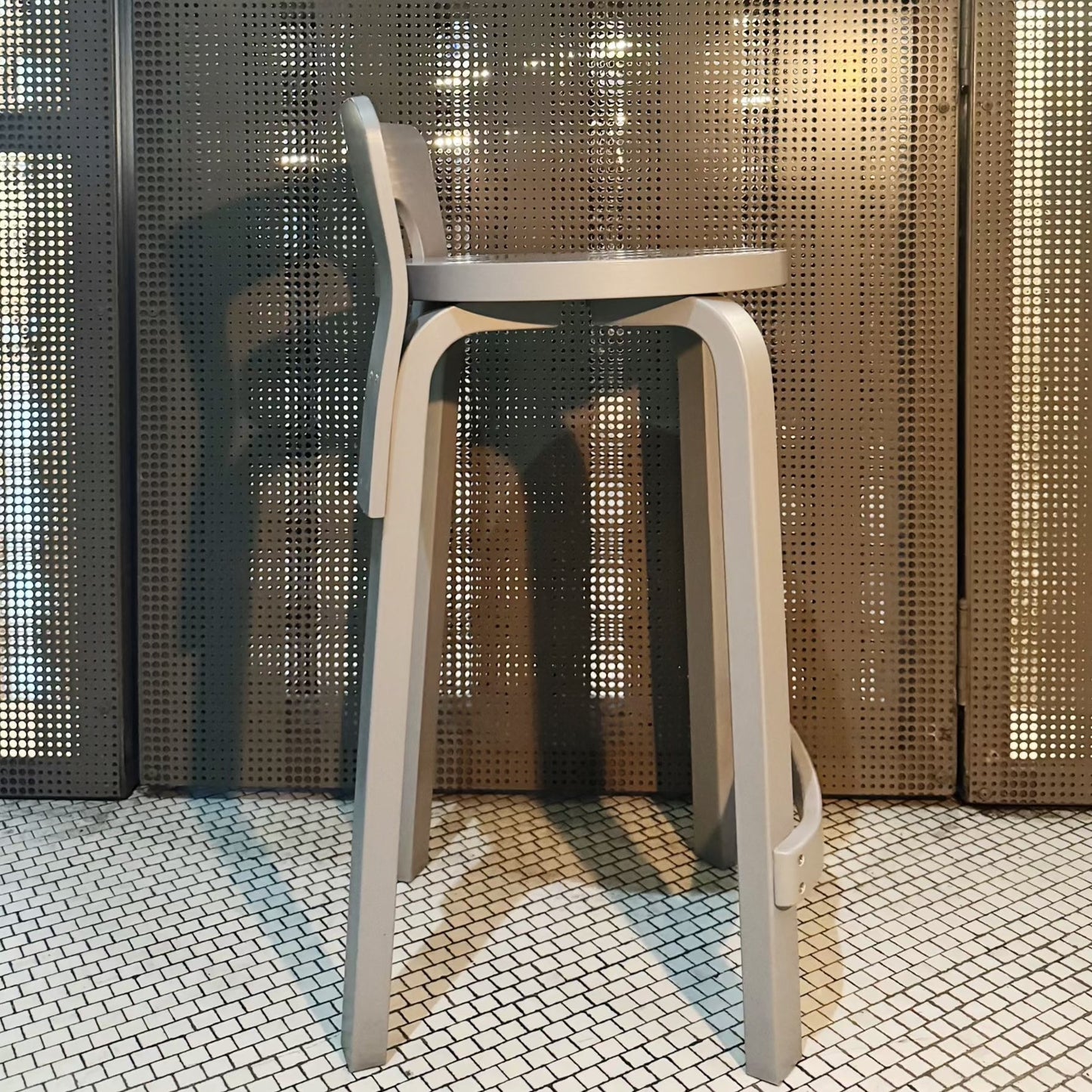 ARTEK / Aalto Grey High Chair K65