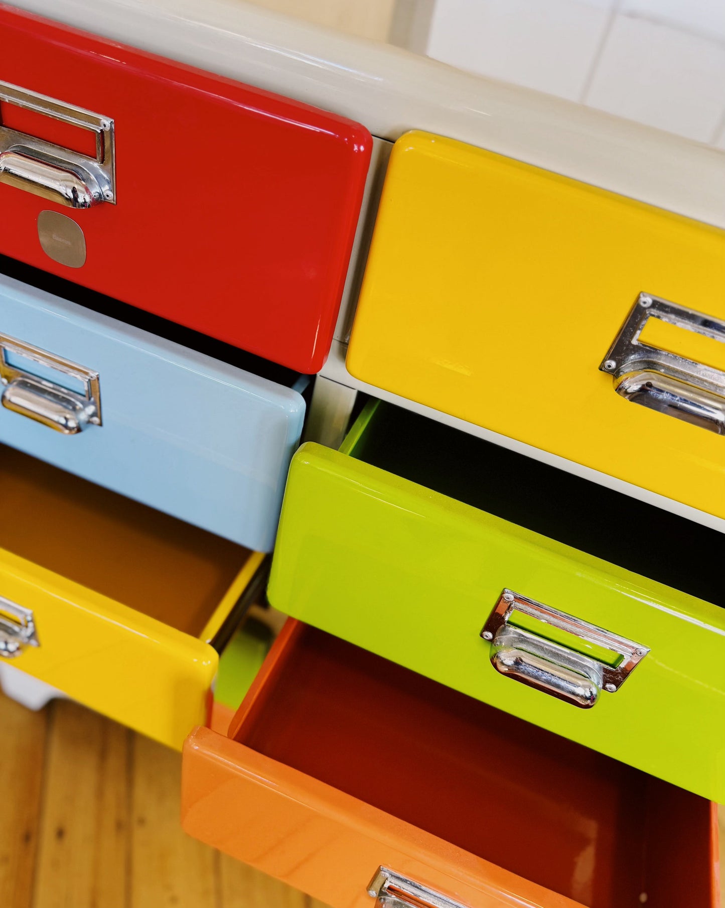 DULTON / 2 Column x 5 Tier Rainbow Drawers Designed by Yasu Sasamoto
