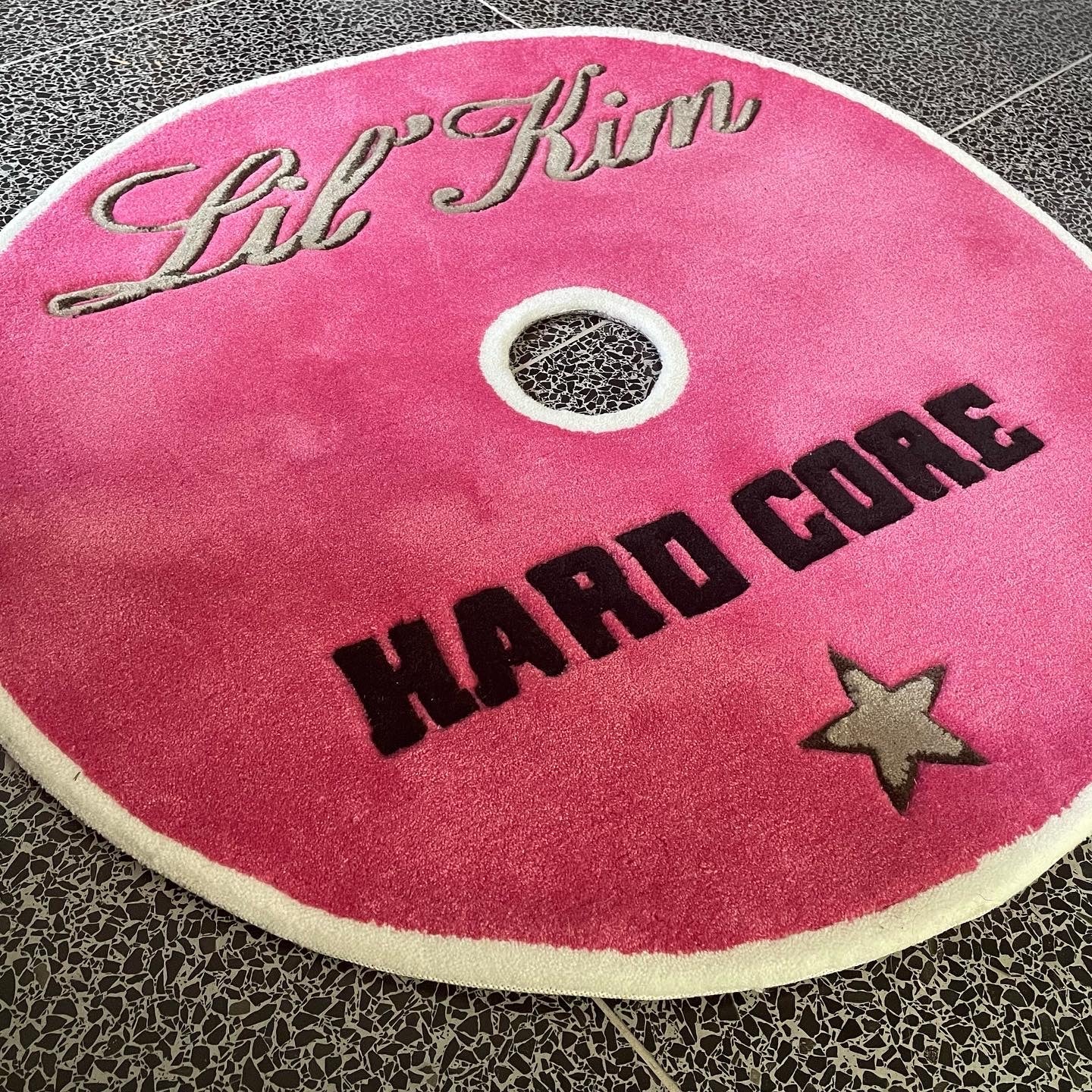 FANTASY #254 / Curves by Sean Brown Lil Kim 'Hard Core' CD Rug