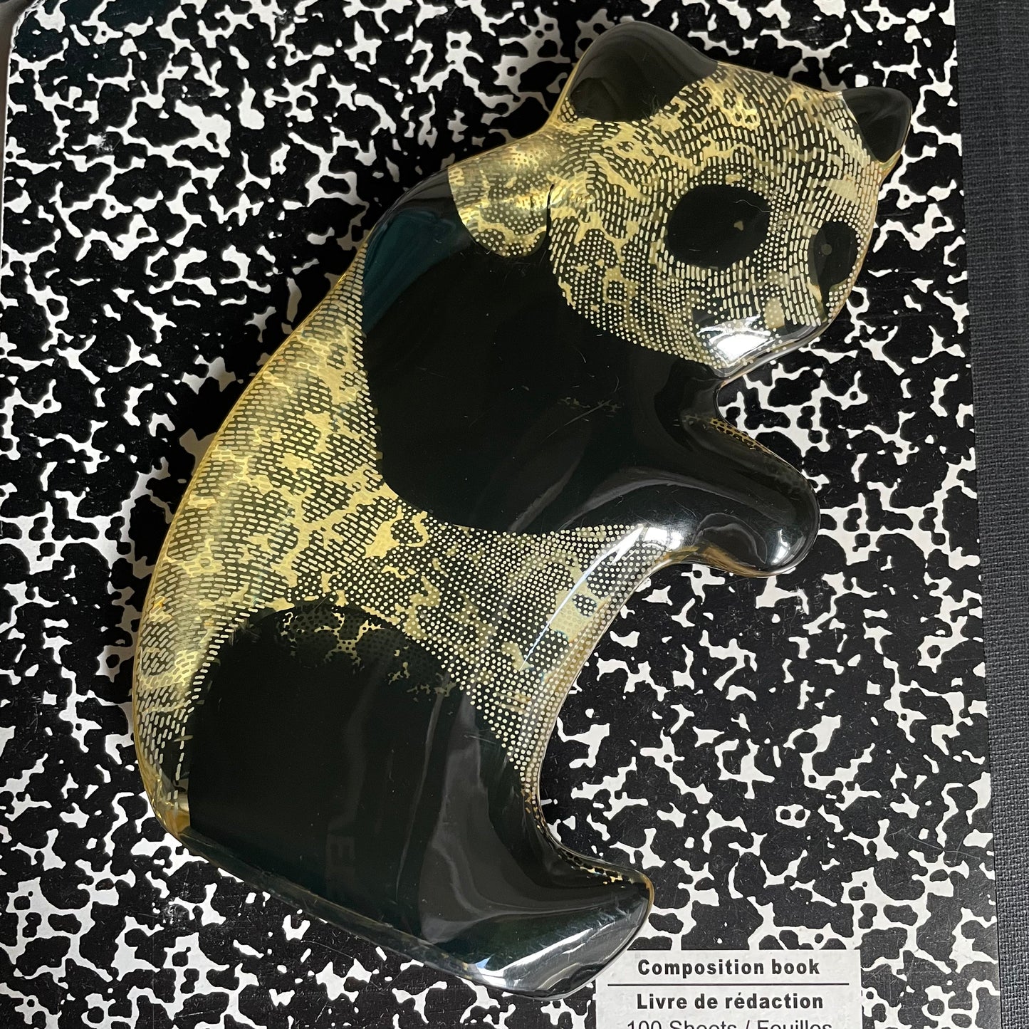 FANTASY #262 / Abraham Palatnik Lucite Panda