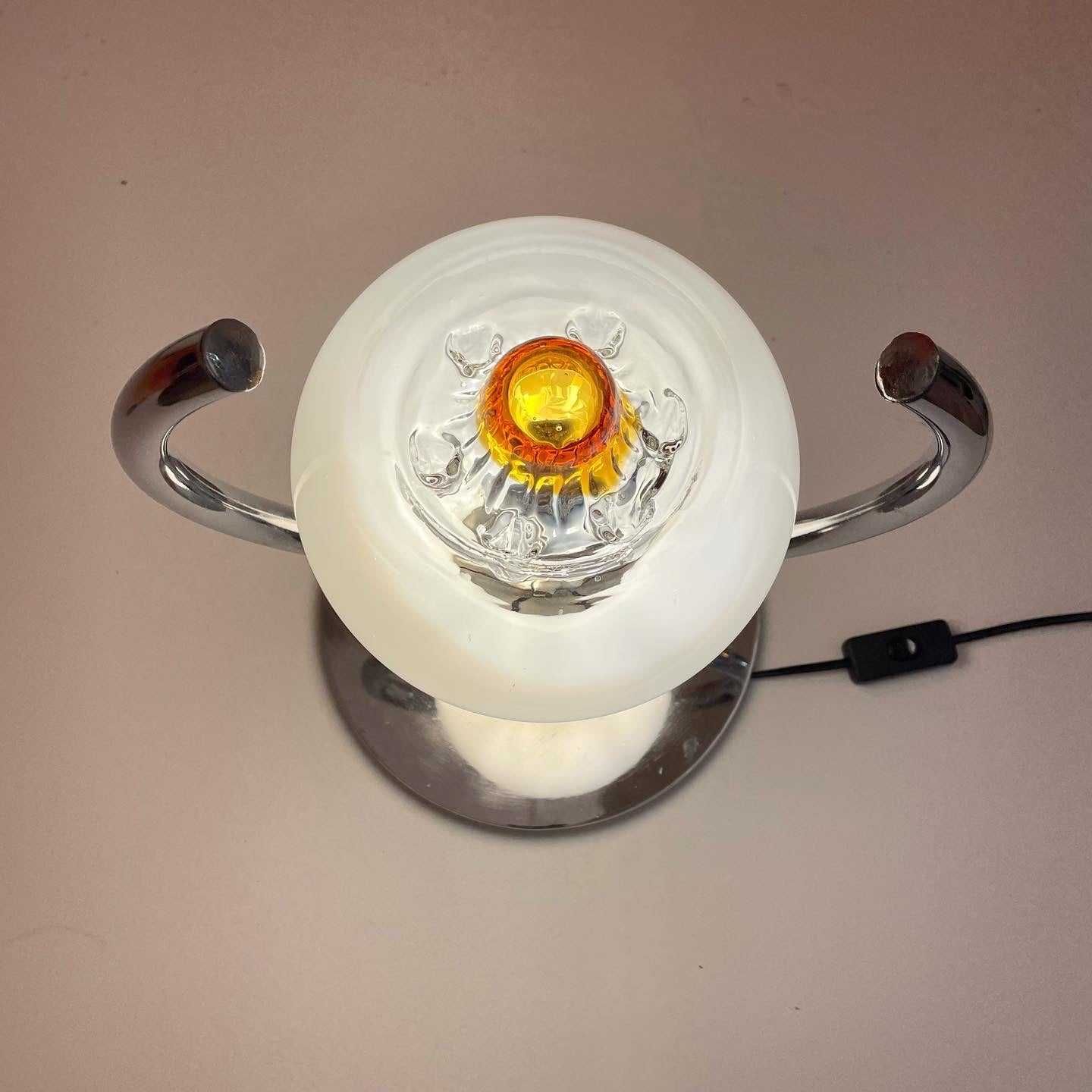 FANTASY #296 / Vintage Space Age Mazzega Murano Lamps