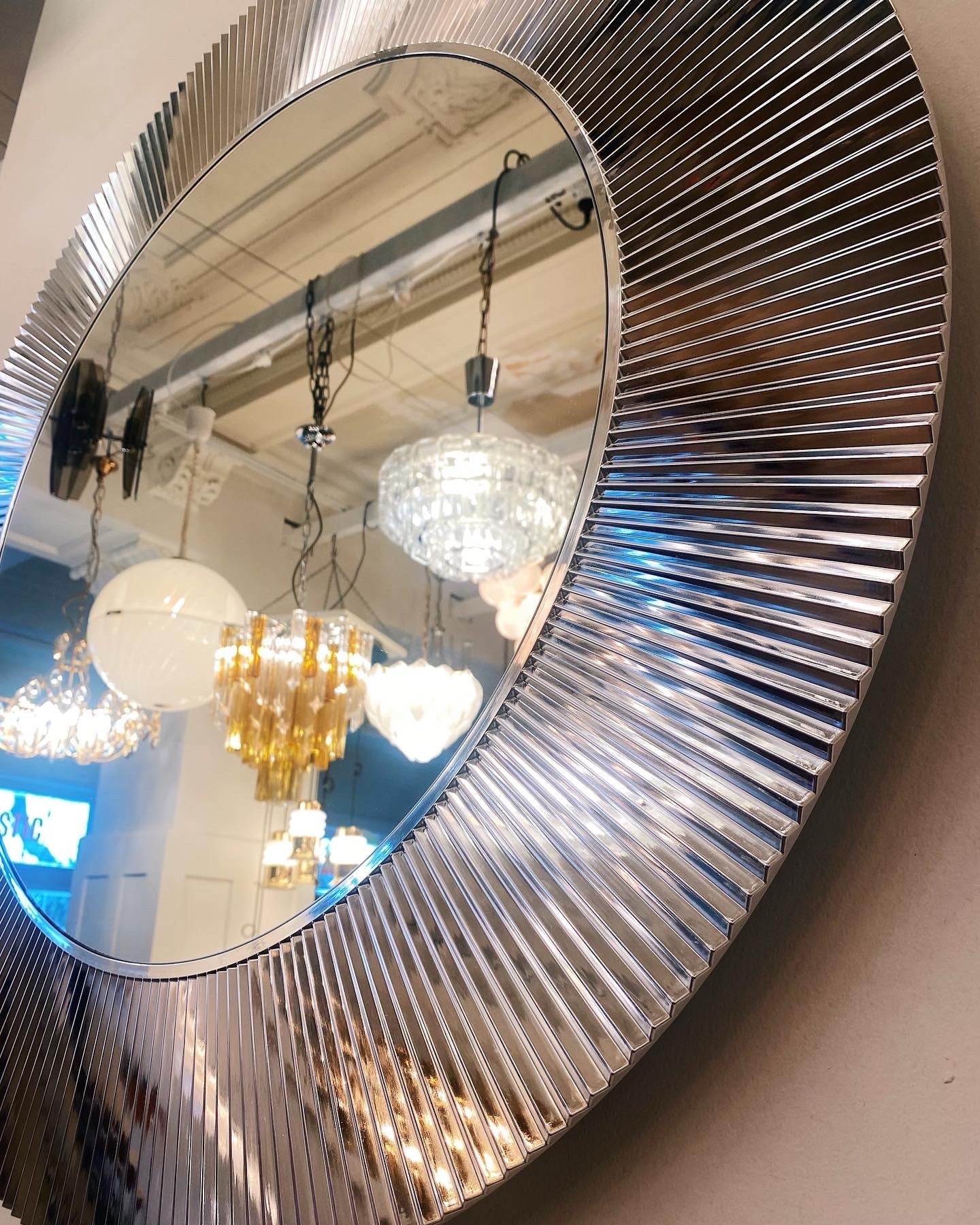 KARTELL / All Saints Metallic Chrome Mirror by Ludovica + Roberto Palomba