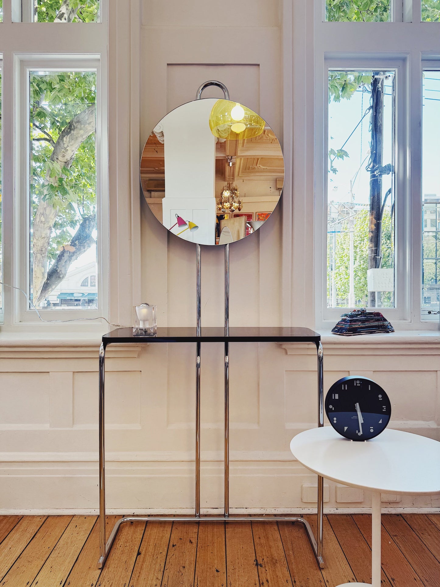 WOLFGANG HOFFMANN / Italian Console with Mirror