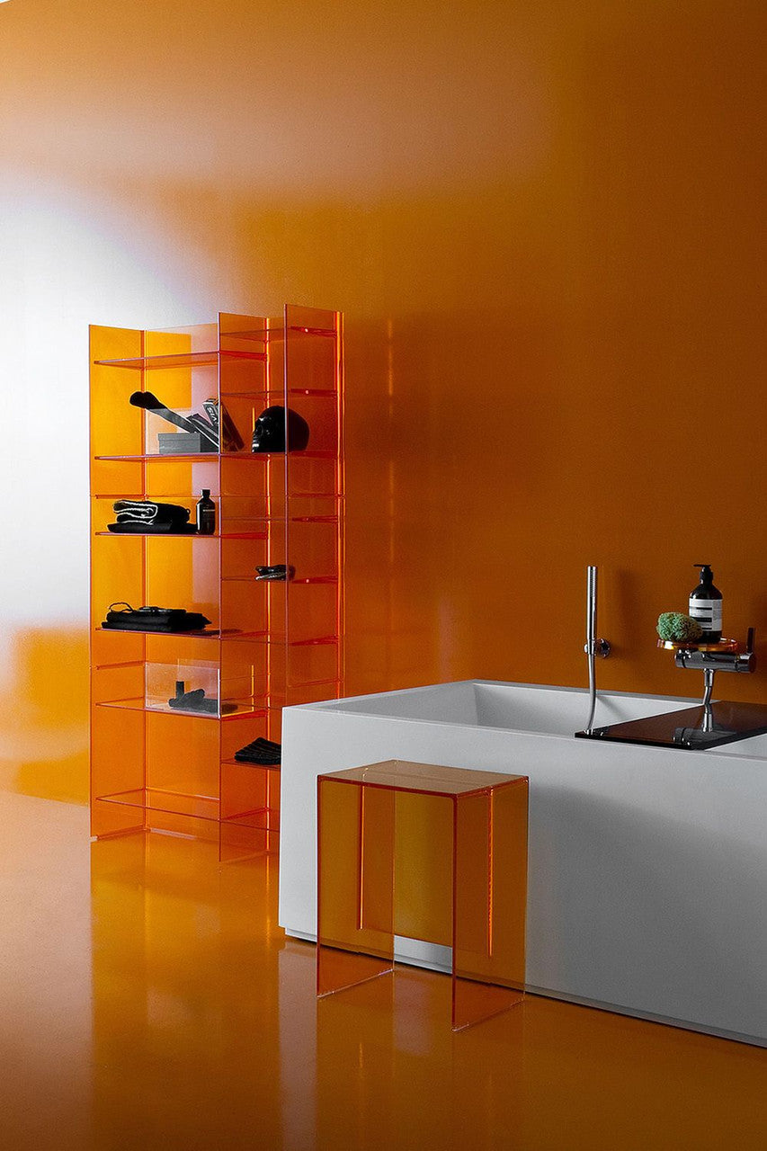 KARTELL / Tangerine Max Beam Stool by Ludovica & Roberto Palomba